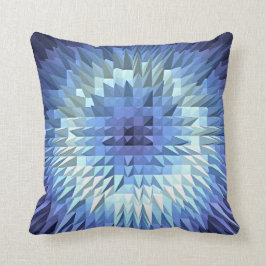 Abstrakte polygonale geometrische Beschaffenheit Kissen