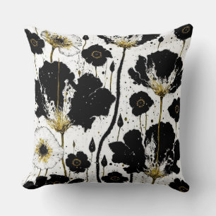 Abstrakte Poppies Kissen
