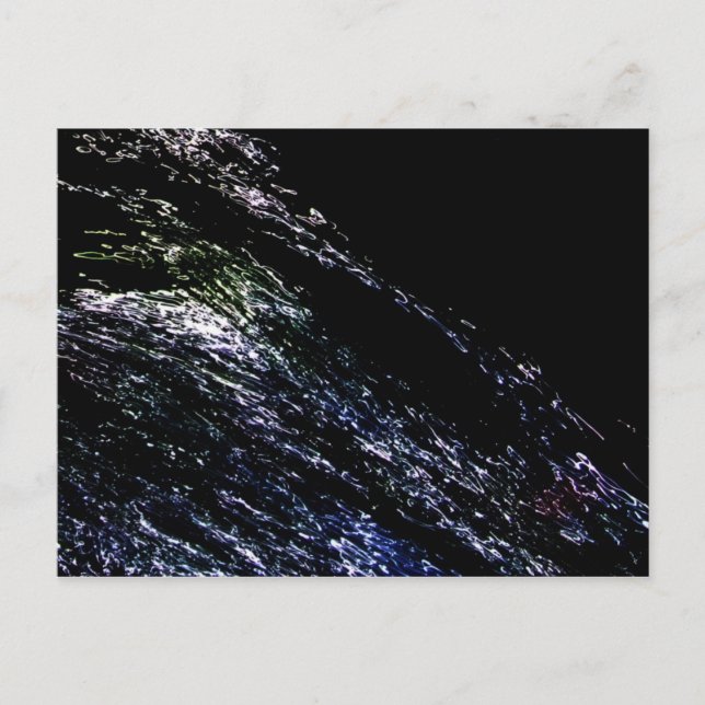 Abstrakte Postkarte (Vorderseite)