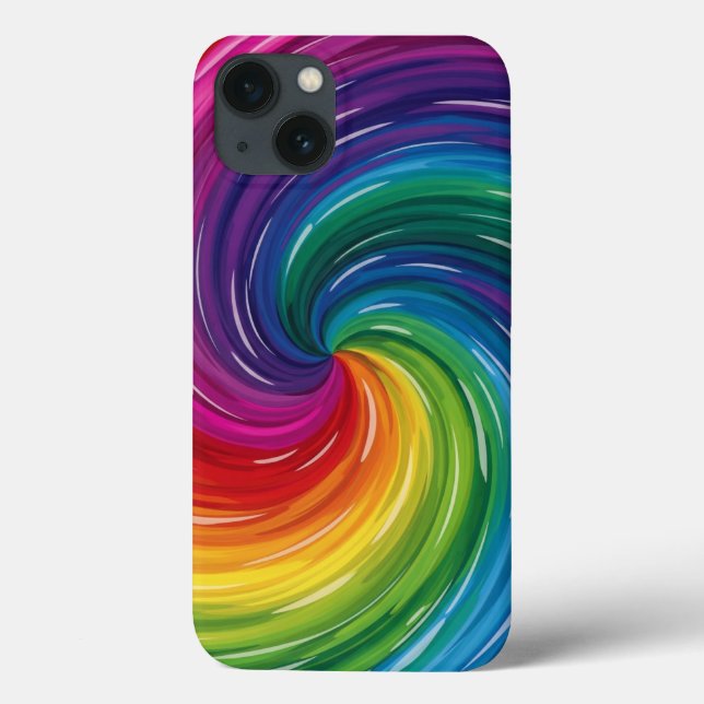 Abstrakte Printwerbung mit dynamischem Swirl Case-Mate iPhone Hülle (Rückseite)