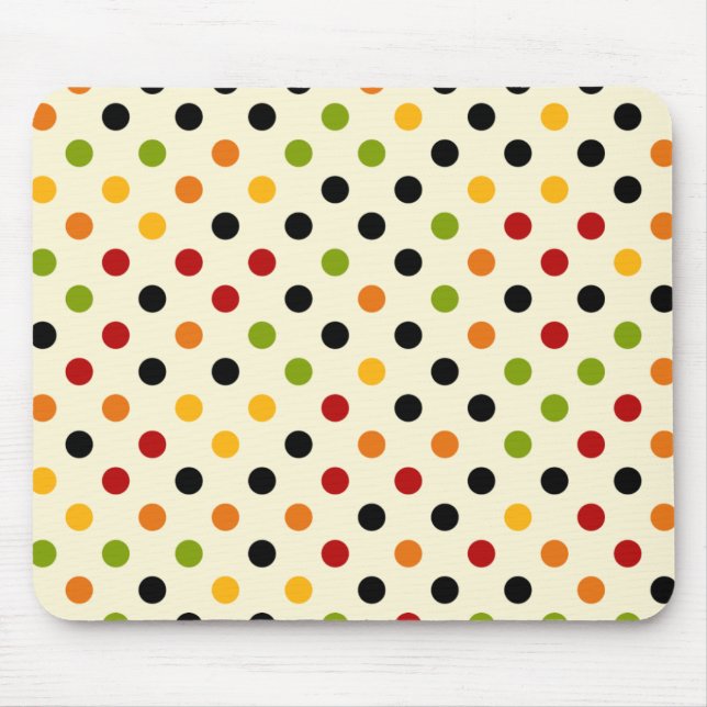 Abstrakte Punkte-Mauspad Mousepad (Vorne)