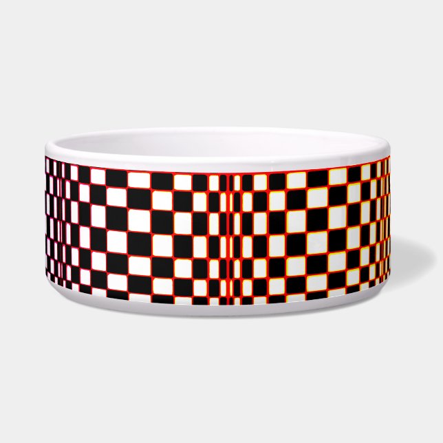 Abstrakte Quadrate 10 Napf (Vorderseite)