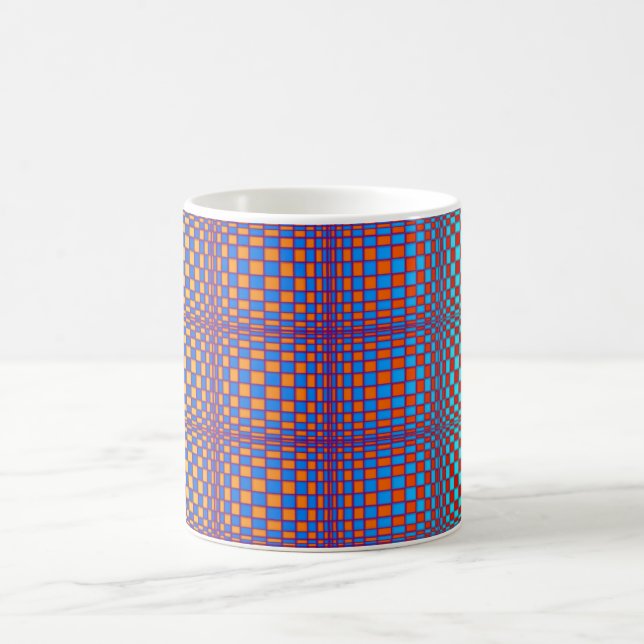 Abstrakte Quadrate 2 Tasse (Mittel)