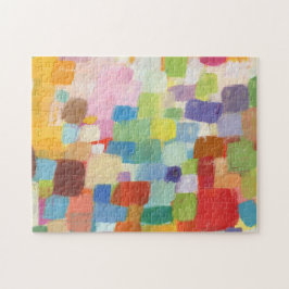 Abstrakte Quadrate Puzzle