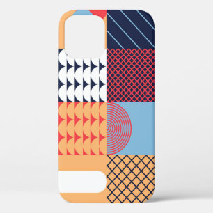 Abstrakte quadratische Kunst: geometrisches Design Case-Mate iPhone Hülle
