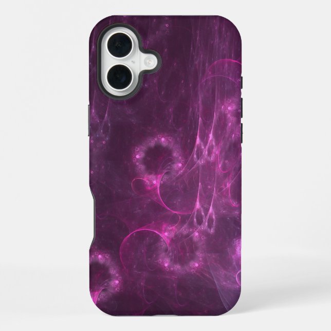 abstrakte Qualle iPhone Hülle (Rückseite)