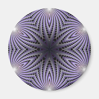 Abstrakte Radialkonstruktion: Magnet