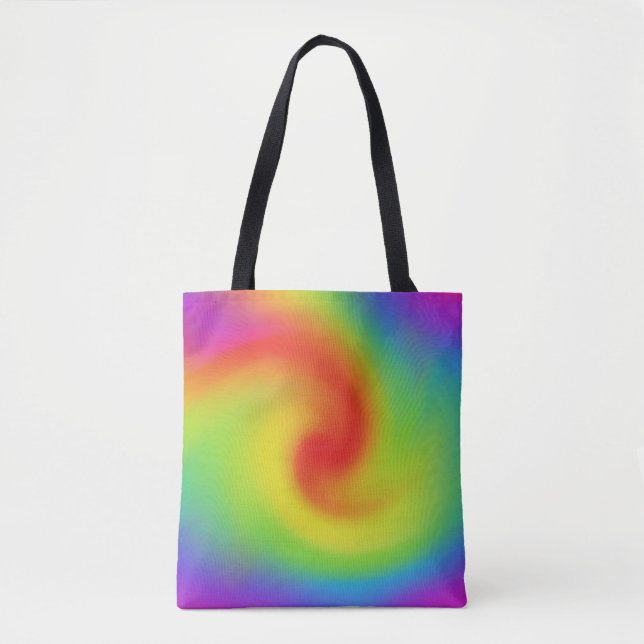 Abstrakte Rainbow Swirt Artwork (Vorderseite)
