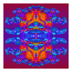 Abstrakte Reaktionen Fotodruck