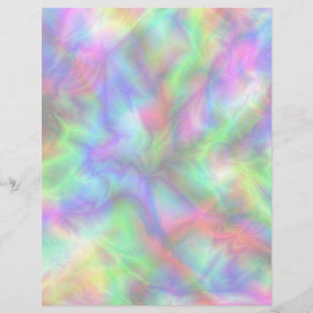 Abstrakte Regenbogenfarben (Vorderseite)