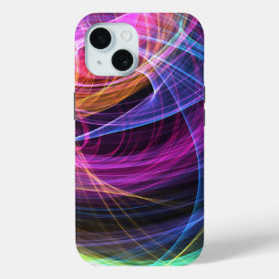 Abstrakte Regenbogenlichter Wirbellichter Case-Mate iPhone Hülle