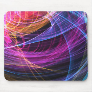 Abstrakte Regenbogenlichter Wirbellichter Mousepad