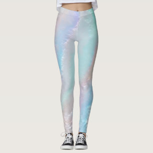 Abstrakte Regenbogentextur Leggings