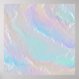 Abstrakte Regenbogentextur Poster