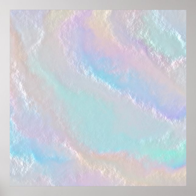 Abstrakte Regenbogentextur Poster (Vorne)