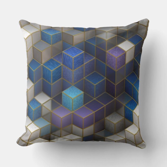 Abstrakte Reihe 12. Kissen (Vorderseite)