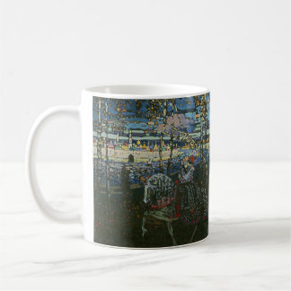 Abstrakte Reise,Reiterpaar von Kandinsky Kaffeetasse