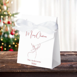 Abstrakte Rentiere Geschenkschachtel