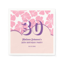 Abstrakte Retro-Carnation Pink Chamomile Geburtsta