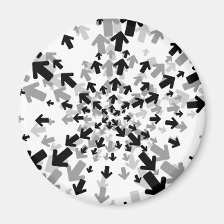 Abstrakte Richtung Magnet