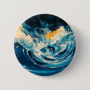 Abstrakte Rippeln Button