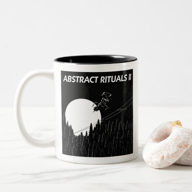 Abstrakte Rituale II Kaffee Tasse (Mit Donut)