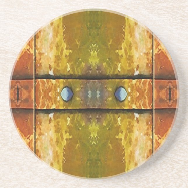 Abstrakte Rivets und Bars Untersetzer (Vorne)