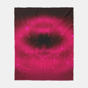 Abstrakte rosa Fraktal-Zusammensetzung. Magische E Fleecedecke