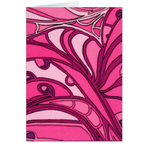 Abstrakte rosa Platten-Malerei