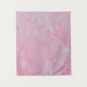 Abstrakte rosa Tapete Wandteppich