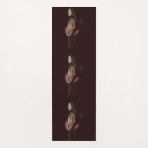 Abstrakte Rosa und Goldgräber Minimalistisch Botan