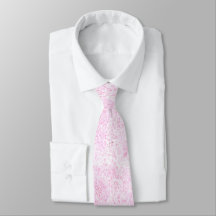 Abstrakte rosa webartige Tie-Dye-Krawatte