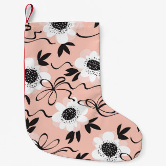 Abstrakte Rose, blassfarbene Farben, Vintages Must Kleiner Weihnachtsstrumpf