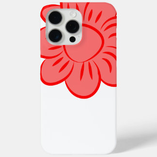 Abstrakte Rot-Rosa-Blume Design-Handy-Fall Case-Mate iPhone Hülle