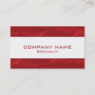 Abstrakte rote Geschäfts-Karten Visitenkarte
