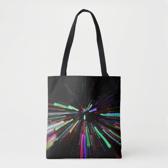 Abstrakte rote, grüne und blaue Malerei (Vorderseite)