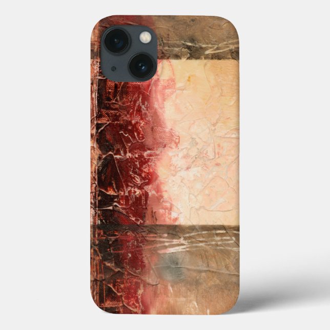 Abstrakte Rote Landschaft Case-Mate iPhone Hülle (Rückseite)