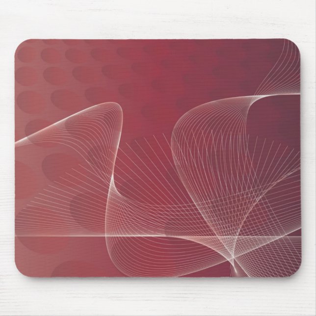 abstrakte rote Mousepad (Vorne)