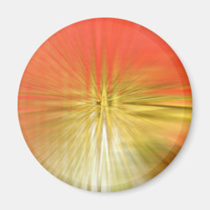 Abstrakte rote Tulpe Magnet