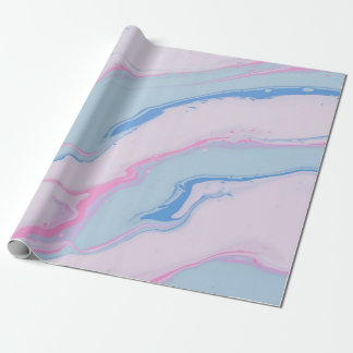 ABSTRAKTE, rote WEISSE UND BLAUE BILDUNG Geschenkpapier