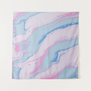 ABSTRAKTE, rote WEISSE UND BLAUE BILDUNG Wandteppich