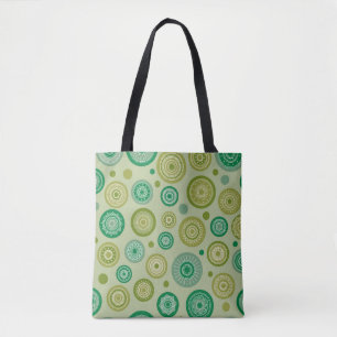 Abstrakte runde Ornamente nahtloses Vintage-Muster