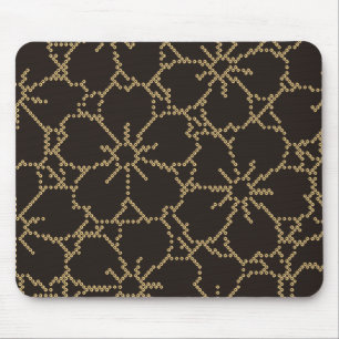 Abstrakte Sakura Japanisches Florales Kimono Mousepad