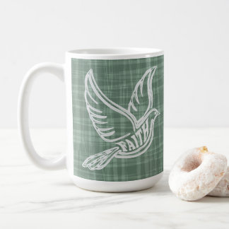 Abstrakte Schlangen des Glaubens an den Toten Kaffeetasse