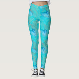 Abstrakte Schmetterlinge Leggings