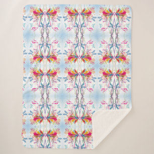 Abstrakte Schmetterlinge Sherpadecke