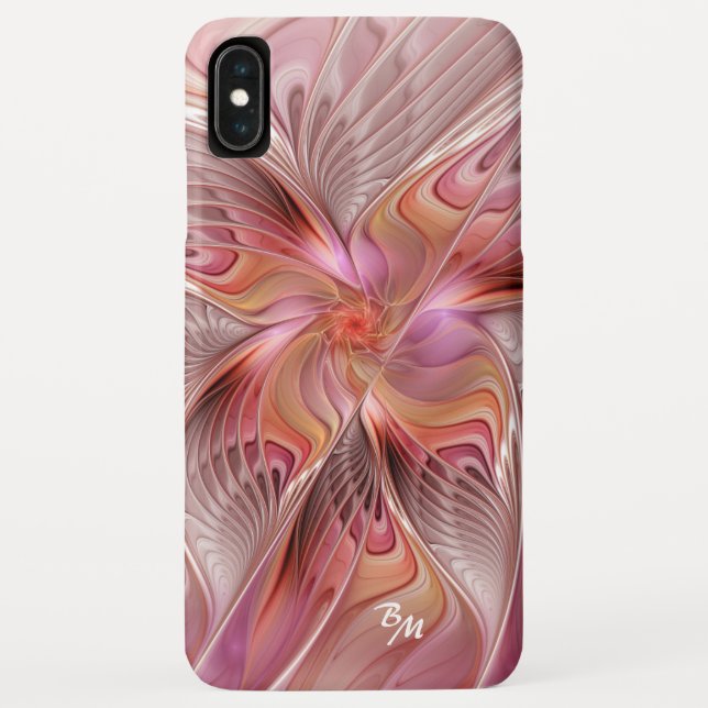 Abstrakte Schmetterlingsfarben des Fraktals Art Mo Case-Mate iPhone Hülle (Rückseite)