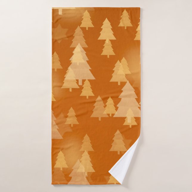 Abstrakte Schneeflocken. 2d Abbildung. Weihnachtst Badehandtuch (Badehandtuch)