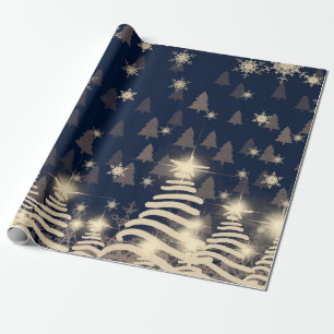 Abstrakte Schneeflocken. 2D-Illustration. Heiliger Geschenkpapier
