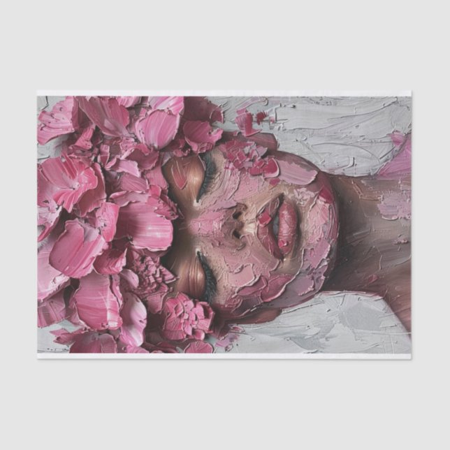 Abstrakte Schönheit10 Seidenpapier (Vorderseite)